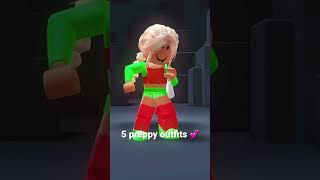 5 cute preppy roblox outfits [upl. by Notrom]