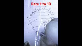 drawing music gojoart anime sketch jujutsukaisen [upl. by Avraham]