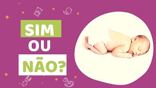 BEBÊ PODE DORMIR DE BRUÇOS [upl. by Icnan]