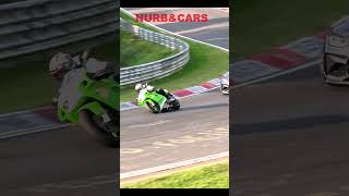 Motorcycle CrAzY MOMENTS NÜRBURGRING 2024 [upl. by Modnar]