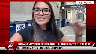 Chicago Mayor Unsuccessful Hiding Migrants In Suburbs [upl. by Akselaw]