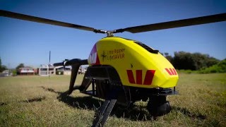 New hightech ‘eyes in the sky’ ‘Little Ripper’ UAVs join Westpac Lifesaver Rescue Helicopter crews [upl. by Faubion328]