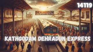 14119 Kathgodam to Dehradun Express Train Journey  My First Train Vlog 2nd AC [upl. by Flin]