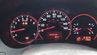 2007 Nissan Altima Rough Idle at cold start [upl. by Shipman801]