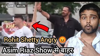 Rohit Shetty And Asim Riaz Fight In Khatron Ke Khiladi  Asim Riaz And Abhishek Fight  Bigg Boss [upl. by Elleinad751]