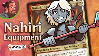 Is Playing Equipment FOR FREE with Nahiri a Meme or Dream  Standard Magic the Gathering  MTG [upl. by Yarw686]