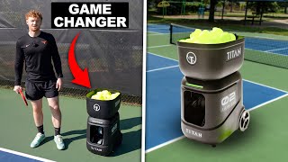 Titan Ace Pickleball Machine Overview Level Up Your Play [upl. by Fleisig427]