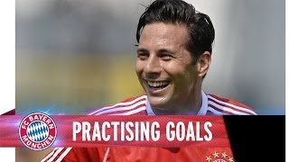 FC Bayern Scoring Goals in Training [upl. by Creigh]