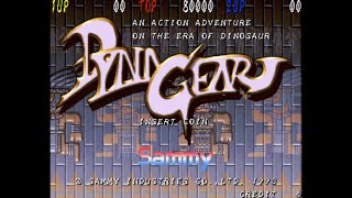 Dyna Gear Arcade Game Sammy 1993 playthrough [upl. by Eerrahs]