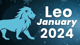 Leo January 2024 Horoscope  Monthly Horoscope [upl. by Monk]