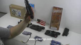 Airsoft GI  PEQ2 Battery Box Comparison [upl. by Madelina]