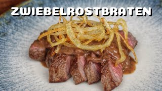 Schwäbischer ZWIEBELROSTBRATEN  traditionelles REZEPT mit KNUSPRIGEN ZWIEBELN  BBQVideo  0815BBQ [upl. by Namron]