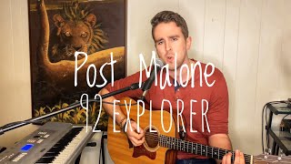 “92 Explorer” Post Malone Live Looping Cover by Trevor moody [upl. by Gnut178]