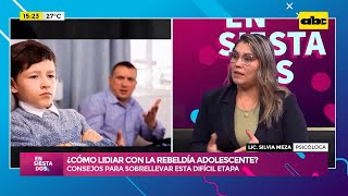 ¿Cómo lidiar con la rebeldía adolescente [upl. by Sillek]