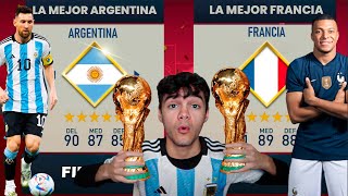 🏆 La Mejor Argentina 🇦🇷 VS 🇫🇷 La Mejor Francia 🏆 [upl. by Enitselec]