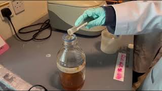 STB 3053 PRACTICAL 1  Batch Ethanol Fermentation by Saccharomyces cerevisiae  PART 1 [upl. by Eelek]