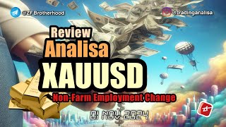 REVIEW Analisa Teknikal XAUUSD tgl 01 Nov 2024 [upl. by Emerej]