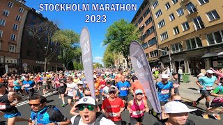 Stockholm marathon 2023 en farthållares bekännelser race report vlog [upl. by Alleul]