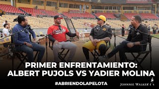 ALBERT PUJOLS VS YADIER MOLINA PRIMER ENFRENTAMIENTO COMO DIRIGENTES EN EL ESTADIO CIBAO [upl. by Saxena]