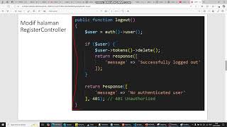 GATE 2  IMPLEMENTASI GATE DALAM LARAVEL [upl. by Bora]