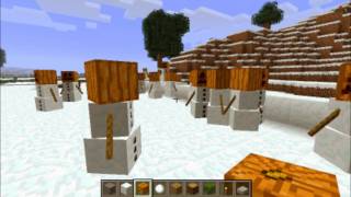 Better Snow Golems Mod [upl. by Malena]