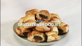 Mini saucijzenbroodjes [upl. by Edelsten]