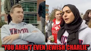 Charlie Kirk DISMANTLES Angry Anti Israel Students With Facts About Hamas HEATED DEBATE [upl. by Noni1]