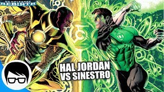 HAL JORDAN VS SINESTRO  Hal Jordan amp The Green Lantern Corps Rebirth 17  COMIC NARRADO [upl. by Aicilec]