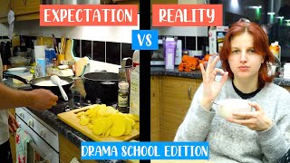 DRAMA SCHOOL EXPECTATIONS VS REALITY HOME EDITION [upl. by Ettezzil188]