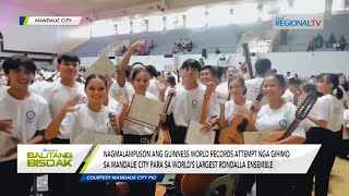 Balitang Bisdak Attempt para sa Worlds Largest Rondalla Ensemble [upl. by Heigho]