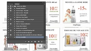 Automatiser les actions récurrentes avec Photoshop [upl. by Nerin320]