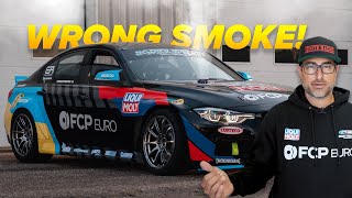 Freshly Built B58powered BMW 340i Battles Engine Troubles Overcomes And RIPS Its First Laps [upl. by Pail]