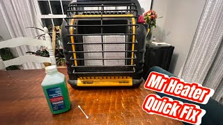 Quick Fix for my Mr Heater outdoors hunting heat fix [upl. by Jackson]