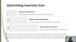 Insertion sort Algorithm [upl. by Nereen]