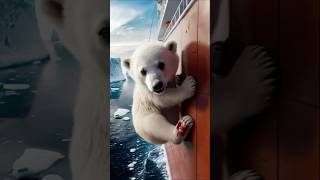 Injured polar bear cub gets help from kind people [upl. by Idnahc]