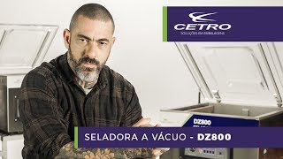 Seladora a vácuo DZ800 Cetro  Henrique Fogaça [upl. by Wollis]