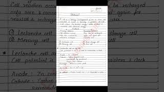 Class 12 chemistry ch 2 electrochemistry best handwritten notes  Ahsec  cbse  Sk learning hub [upl. by Ern535]