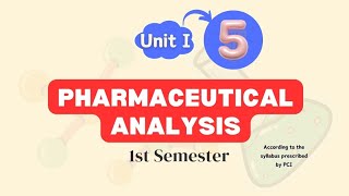 Accuracy Precision and Significant Figures  Pharmacopoeia  Pceutical Analysis Unit 1  Part 05 [upl. by Molli684]