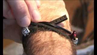 Trollbeads Leather Bracelet Instruction [upl. by Yelrac]