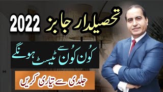 How To Become Tehsildar in PakistanJoin Revenue Department as TehsildarApply Tehsildar Jobs 2022 [upl. by Wilen]