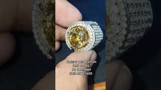 Natural yellow zircon 1116 carats cut brilliant no treatment 081365401655 gemstone batumulia [upl. by Arehsat899]