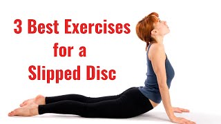 FIX YOUR DISC Bulging Disc Lower Back Exercises For Pain Relief [upl. by Andreas]