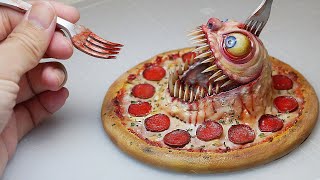 How To Make The Scariest Pizza In The World [upl. by Yanahc]