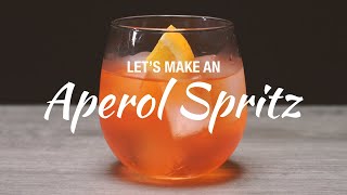 Aperol Spritz Cocktail  Drink Recipe [upl. by Essyla]