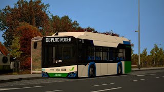 OMSI 2 vZTM Szczecin 68 ➡️Plac Rodła SU 12 IV Electric [upl. by Hyde]