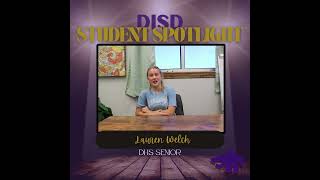 DISD Student Spotlight Lauren Welch amp Talon Garcia [upl. by Salocin443]