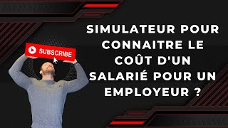 Comment connaitre le coût dun salarié pour lentreprise en fonction de son salaire [upl. by Lledroc]