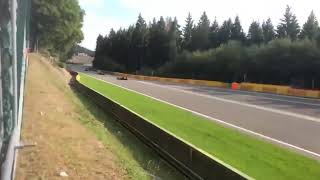 Antoine Hubert formula 2 terrible crash RIP Antoine HubertF2 Belgium grand prix [upl. by Etnaihc]