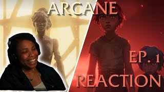 THE JOURNEY BEGINS ARCANE EP 1 REACTION  League of Legends [upl. by Radek]