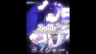 Multiverse Honkai Star Rail Battle  Jingliu（HSR） VS Voyager（Reverse 1999）honkaistarrailedit [upl. by Ambie365]